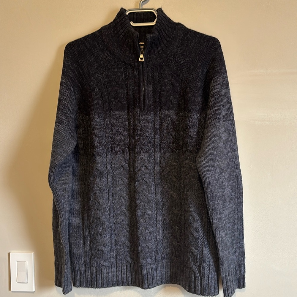 Original Weatherproof Vintage Cable Knit Sweater - Size M